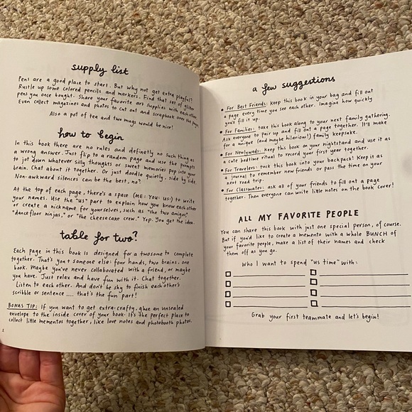 Me, You, Us: A Book to Fill Out Together - By Lisa Currie - Picture 3 of 12